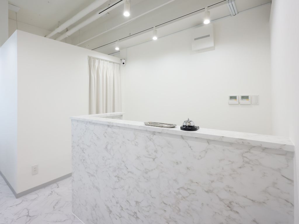 受付カウンター